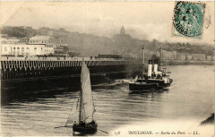 Ll. Bologne - Sortie du Port
