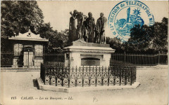 Ed. Ll Calais Les Six Bourgeois à Calais