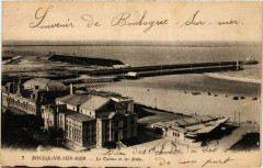 Boulogne-sur-Mer Le Casino et les Jetees à Boulogne-sur-Mer