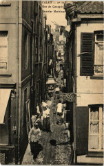 Calais Rue du Courgain. Quartier Maritime à Calais
