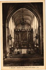 Calais - Intérieur de l'Eglise Notre-Dame à Calais