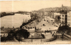 Boulogne-sur-Mer - Vue générale du port et de la Ville à Boulogne-sur-Mer