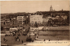 Boulogne-sur-Mer - Vue Générale et le Pont Marguet à Boulogne-sur-Mer
