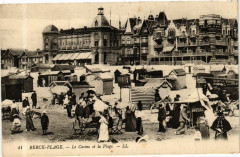 Berck-Plage - Le Casino et la Plage à Berck