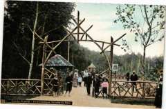 Ed. Aqua 8 Paris-Plage Porte rustique. Un coin du Parc