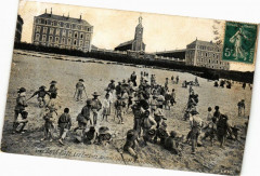 Ed. Aqua 1773 Berck-Plage Les Enfants devant l'Hopital maritime à Berck