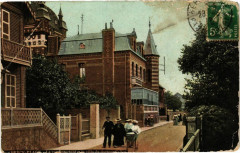 Ed. Aqua Berck-Plage La rue Rotschild la villa du docteur Callot à Berck