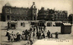 Berck-Plage - Le casino et la plage à Berck