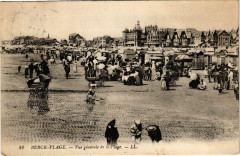 Berck-Plage - Vue générale de la plage à Berck
