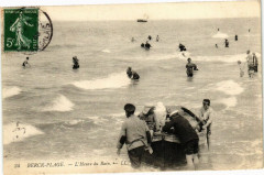Berck-Plage - L'Heure du bain à Berck