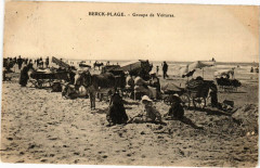 Berck-Plage - Groupe de voitures à Berck