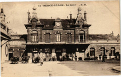 Berck-Plage - La gare à Berck