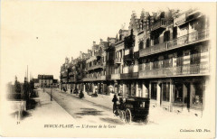 Berck-Plage - L'avenue de la gare à Berck