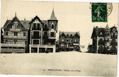 Berck-Plage - Chalets sur la plage à Berck