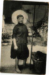 Boulogne-sur-Mer - Une jeune pécheuses à Boulogne-sur-Mer