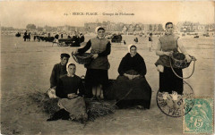 Berck-Plage - Groupe de Pécheuses à Berck
