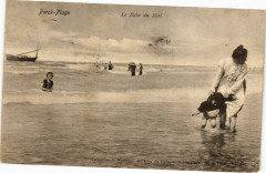 Berck-Plage - Le bain du bebe à Berck
