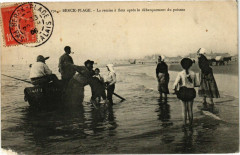 Berck-Plage - La remise a flot apres à Berck