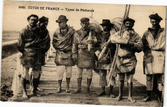 Cotes de France - Types de Pécheurs -
													62 Pas de Calais
												