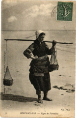 Berck-Plage - Type de Verrotiére à Berck