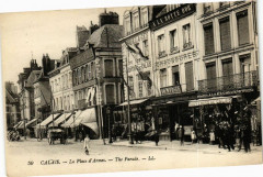 Calais - La place d'armes - The parade à Calais