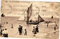 Berck-Plage - Promenade en mer à Berck