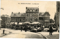 Berck-Plage - Le Marché à Berck
