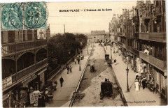 Berck-Plage - L'Avenue de la Gare à Berck