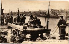 Boulogne-sur-Mer - Le Triage du poisson à Boulogne-sur-Mer