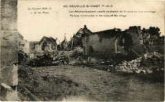 Neuvelle Saint-Vaast - La Guerre 1914-15