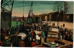 Boulogne-sur-Mer - Débarquement du Poisson à Boulogne-sur-Mer