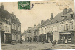 Rue de l'Eglise et Grande Place