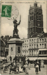 Dunkerque - La Statue de Jean-Bart à Dunkerque