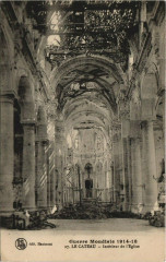 Le Cateau - Interieur de l'Eglise