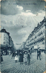 Roubaix - La rue de la Gare à Roubaix