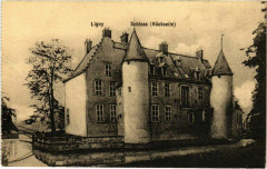 Ligny - Chateau - Schloss - Ruckseite