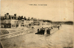 Picardie Oise Creil Le Quai Amont