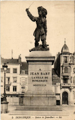 Dunkerque - Statue de Jean-Bart à Dunkerque