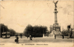 Dunkerque - Statue de la Victoire à Dunkerque