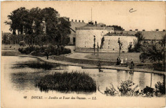 Douai - Jardin et Tour des Dames - Garden and Dames Tower à Douai