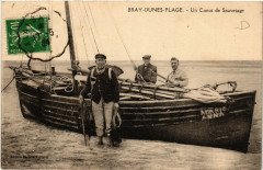 Bray-Dunes-Place - Un Canot de Sauvetage à Bray-Dunes