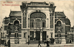Lille - Le Theatre provisoire à Lille