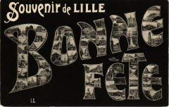 Souvenir de Lille-Bonne Fete à Lille