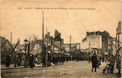 Lille-Entrée de la rue de Bethune à Lille