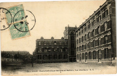 Lille - Ecole catholique des arts et metiers vue intervieure à Lille