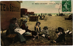 Malo-les-Bains. - Scene de Plage