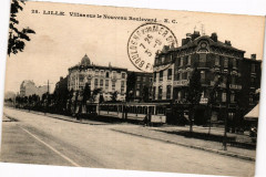 Lille - Villas sur le Nouveau Boulevard à Lille