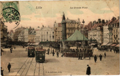 Lille - La Grande Place à Lille