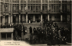 Lille - Inauguration du Lycée Fenelon 5 Mai 1907 à Lille