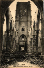 Lille - Eglise Saint-Sauveur incendie en 1896 à Lille